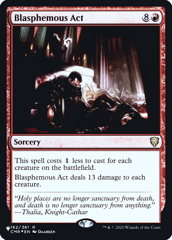Ato Blasfemo / Blasphemous Act - Magic: The Gathering - MoxLand