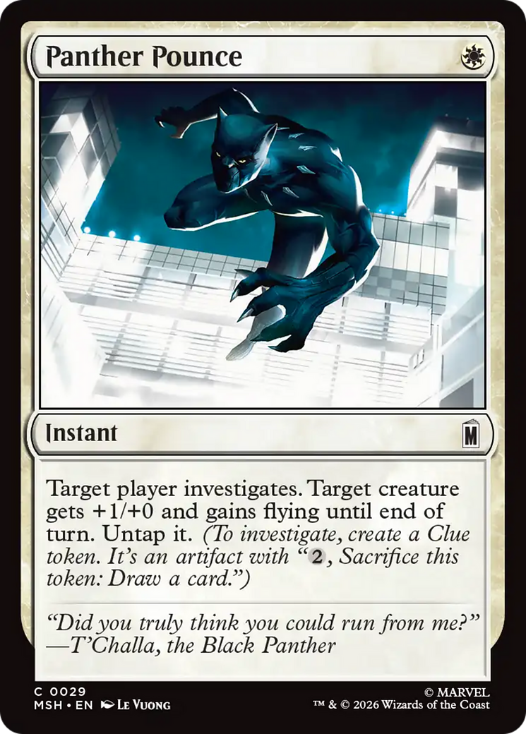 Panther Pounce - Magic: The Gathering - MoxLand