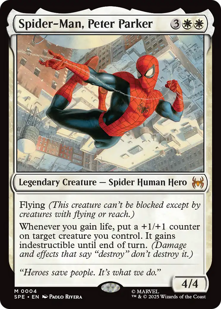 Spider-Man, Peter Parker - Magic: The Gathering - MoxLand