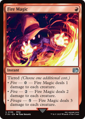 Magia de Fogo / Fire Magic - Magic: The Gathering - MoxLand