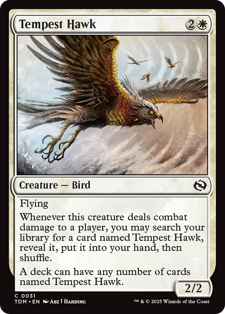 Falcão da Tempestade / Tempest Hawk - Magic: The Gathering - MoxLand