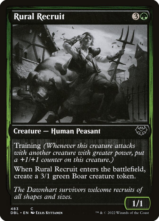 Recruta Rural / Rural Recruit - Magic: The Gathering - MoxLand