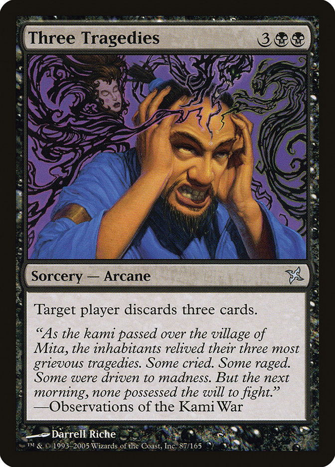 Três Tragédias / Three Tragedies - Magic: The Gathering - MoxLand