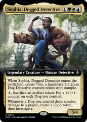 Sophia, Dogged Detective - Magic: The Gathering - MoxLand
