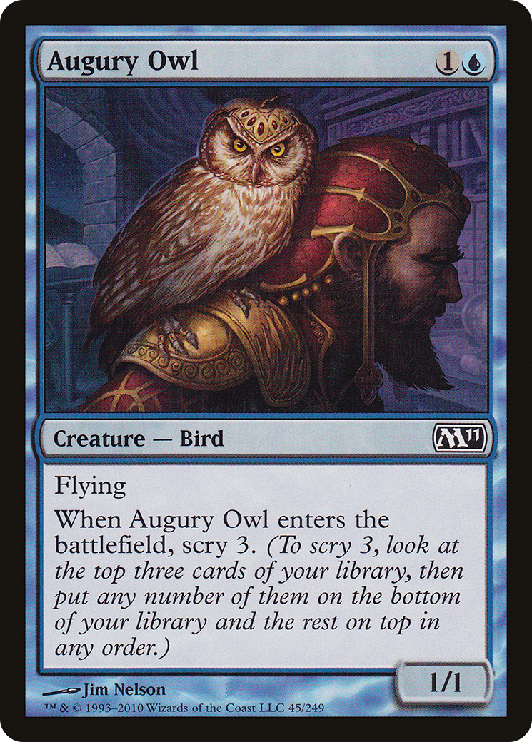 Coruja do Agouro / Augury Owl - Magic: The Gathering - MoxLand