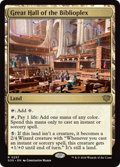 Great Hall of the Biblioplex - Magic: The Gathering - MoxLand