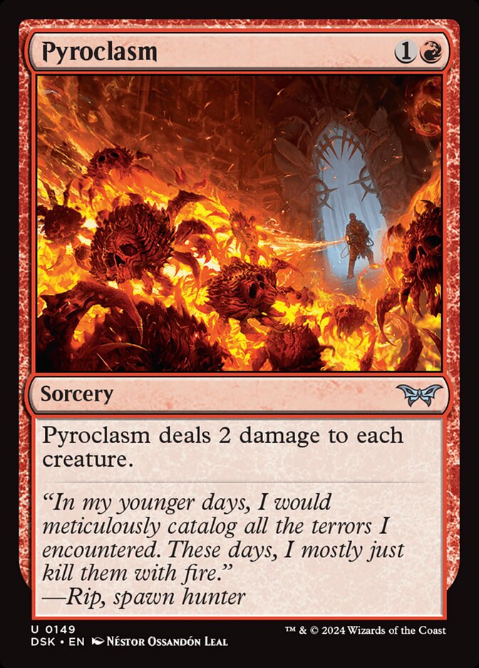 Piroclasma / Pyroclasm - Magic: The Gathering - MoxLand