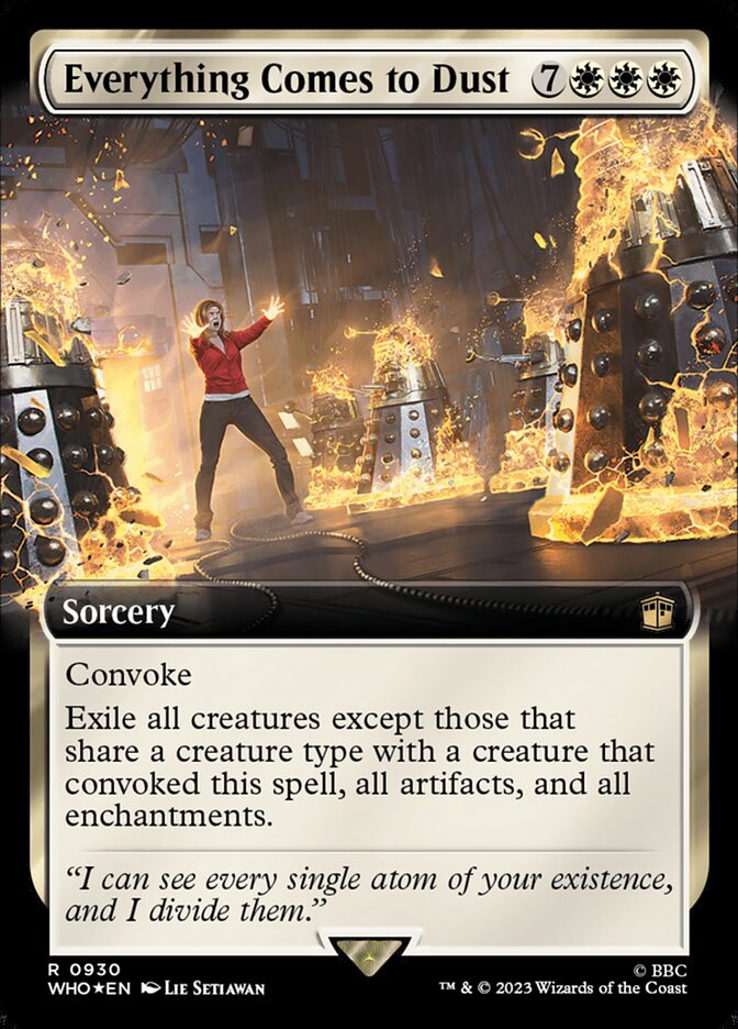 Everything Comes to Dust - Magic: The Gathering - MoxLand