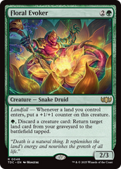 Floral Evoker - Magic: The Gathering - MoxLand