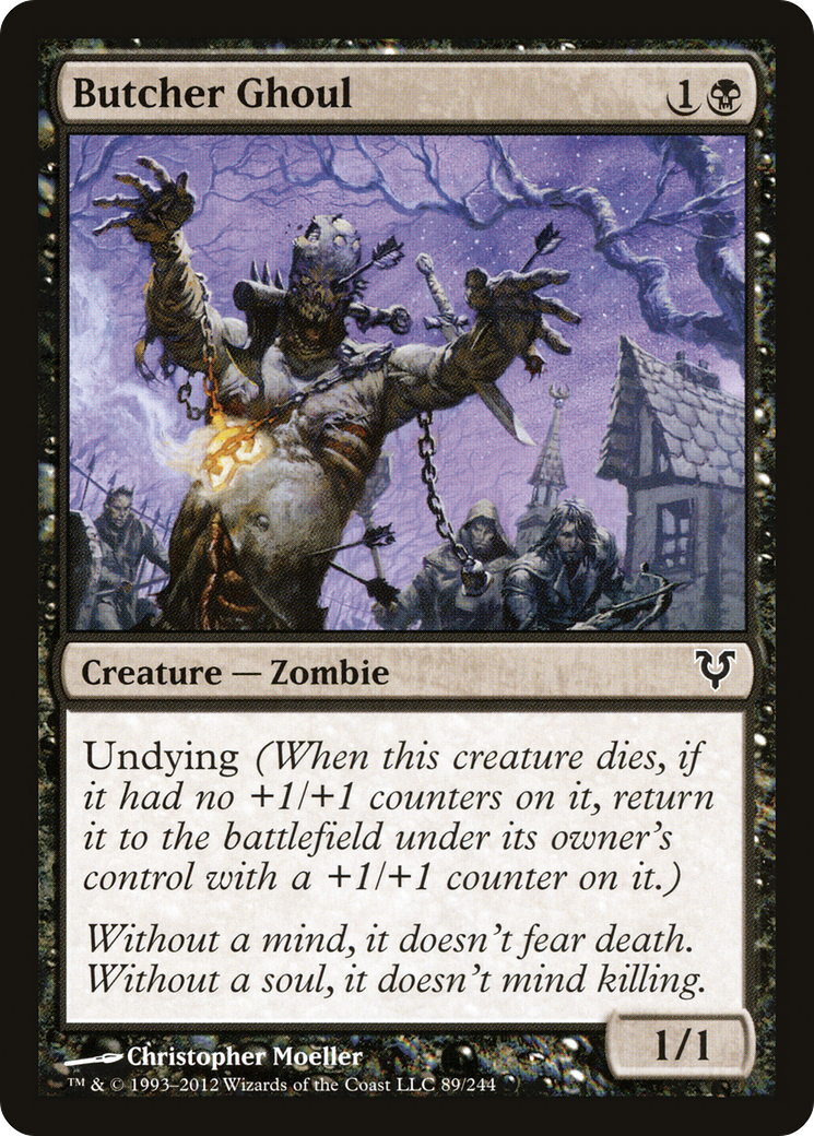 Carniçal Carniceiro / Butcher Ghoul - Magic: The Gathering - MoxLand