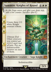 Invocação: Cavaleiros da Távola Redonda / Summon: Knights of Round - Magic: The Gathering - MoxLand