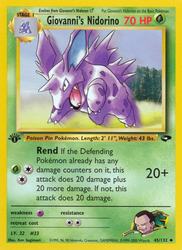 Giovanni's Nidorino - MoxLand - MoxLand