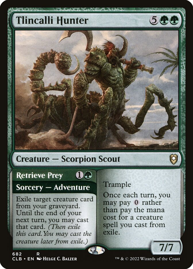 Caçador Tlincalli / Tlincalli Hunter - Magic: The Gathering - MoxLand