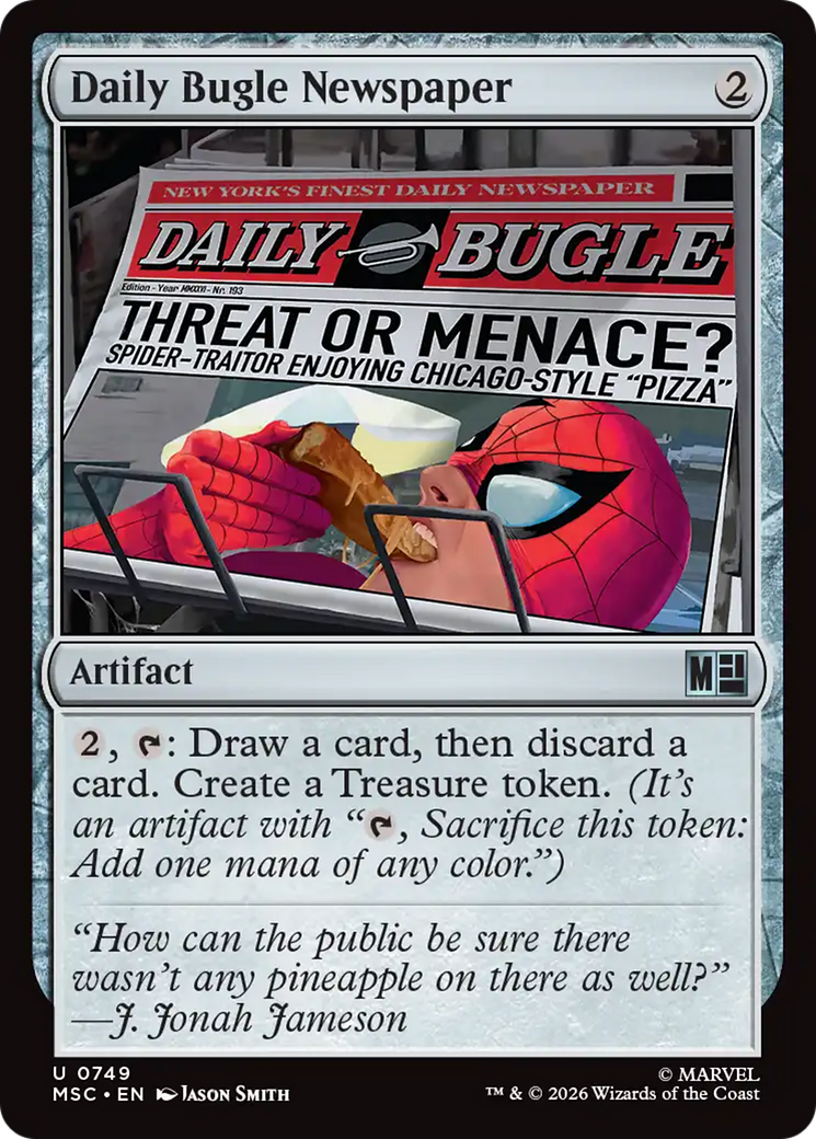 Daily Bugle Newspaper - Magic: The Gathering - MoxLand