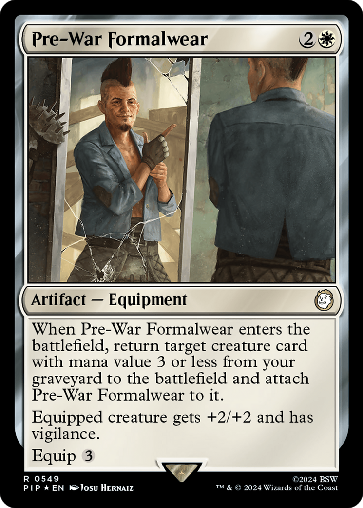 Pre-War Formalwear - Magic: The Gathering - MoxLand