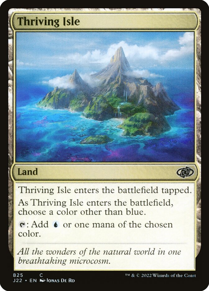 Ilha Vicejante / Thriving Isle - Magic: The Gathering - MoxLand