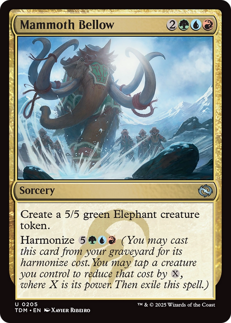 Brado do Mamute / Mammoth Bellow - Magic: The Gathering - MoxLand