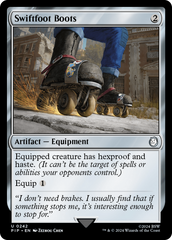 Botas Pé-ligeiro / Swiftfoot Boots - Magic: The Gathering - MoxLand