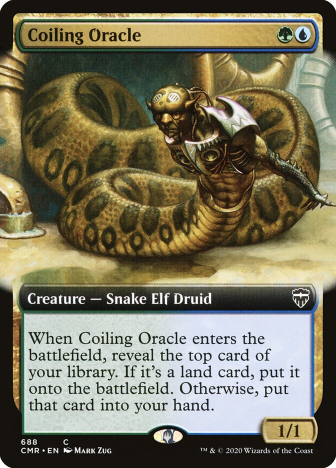 Oráculo Enroscado / Coiling Oracle - Magic: The Gathering - MoxLand