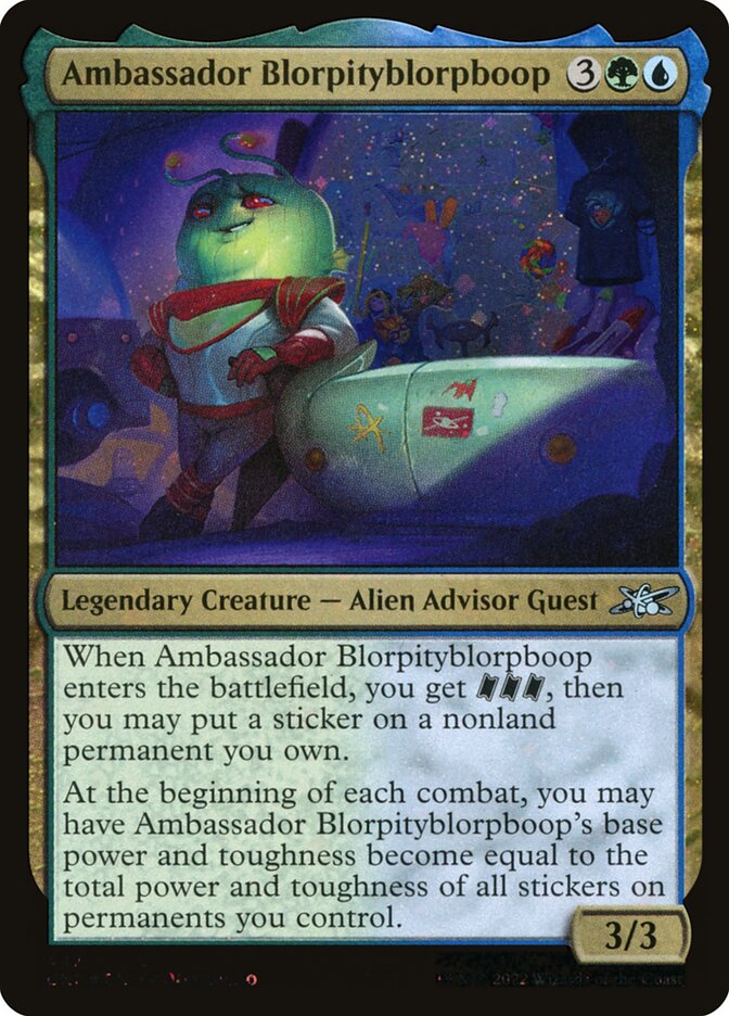Ambassador Blorpityblorpboop - Magic: The Gathering - MoxLand