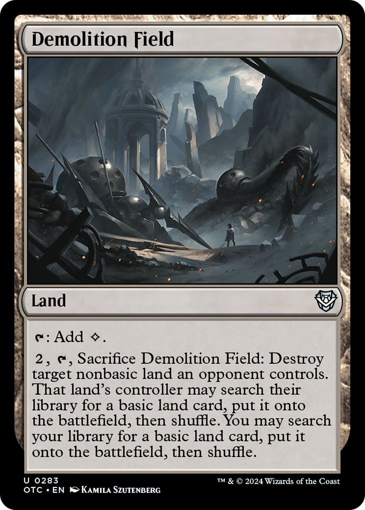 Campo de Demolição / Demolition Field - Magic: The Gathering - MoxLand