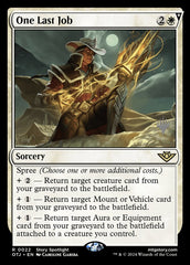 Um Último Trabalho / One Last Job - Magic: The Gathering - MoxLand