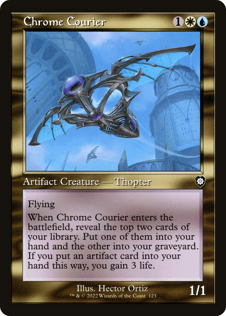 Mensageiro Cromado / Chrome Courier - Magic: The Gathering - MoxLand