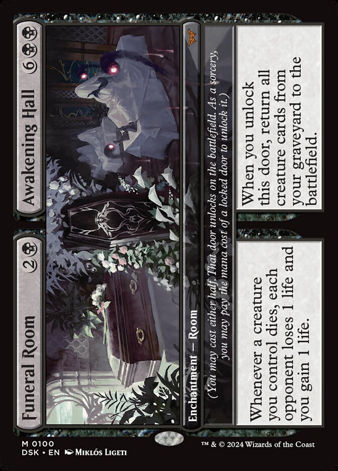Capela Funerária / Salão do Despertar / Funeral Room / Awakening Hall - Magic: The Gathering - MoxLand