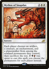 Mito de Snapdax / Mythos of Snapdax - Magic: The Gathering - MoxLand