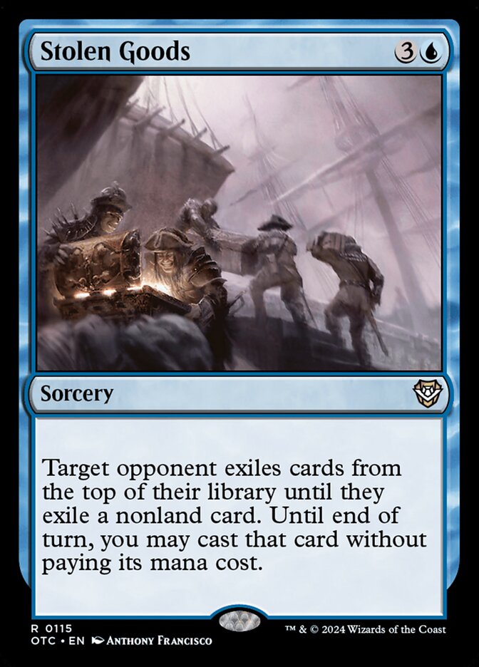 Mercadoria Roubada / Stolen Goods - Magic: The Gathering - MoxLand