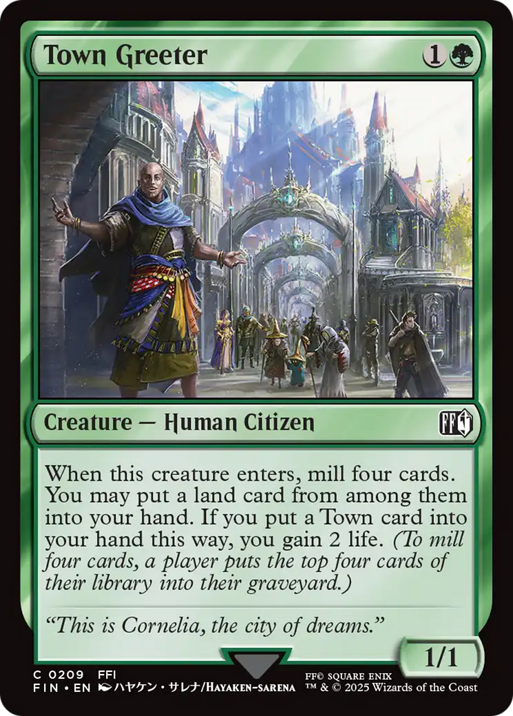 Anfitrião da Cidade / Town Greeter - Magic: The Gathering - MoxLand
