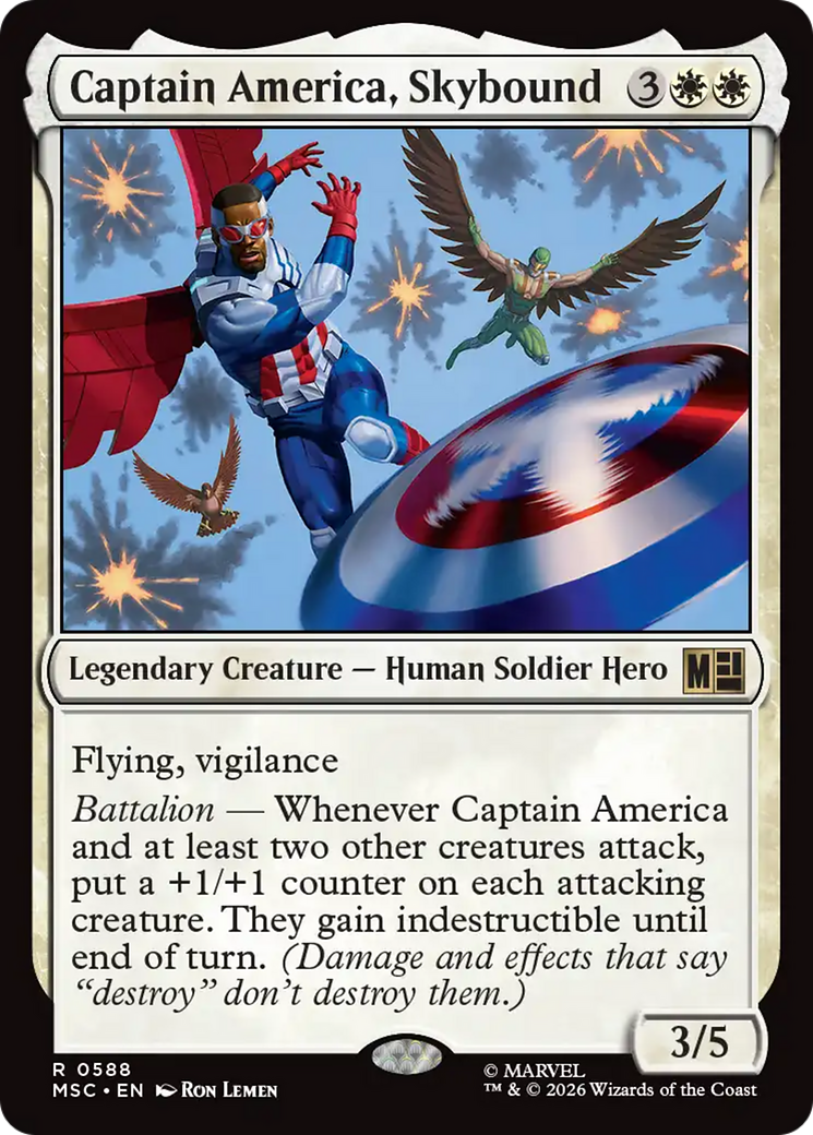 Captain America, Skybound - Magic: The Gathering - MoxLand