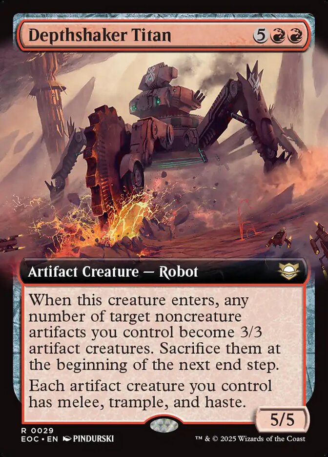 Depthshaker Titan - Magic: The Gathering - MoxLand