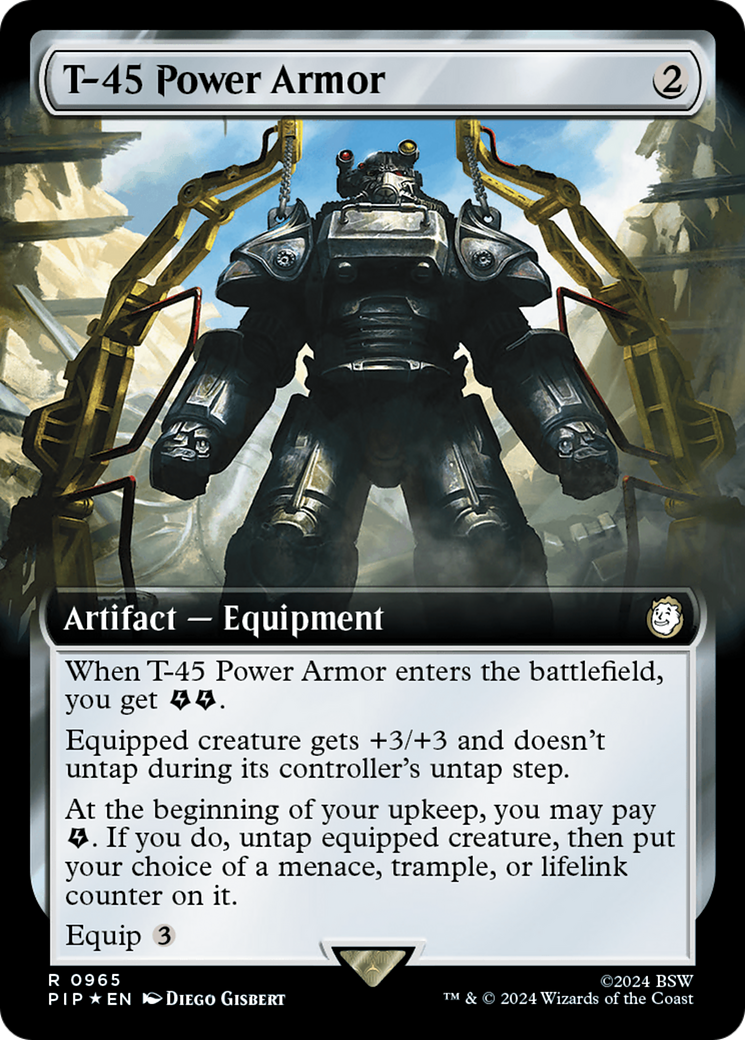 T-45 Power Armor - Magic: The Gathering - MoxLand