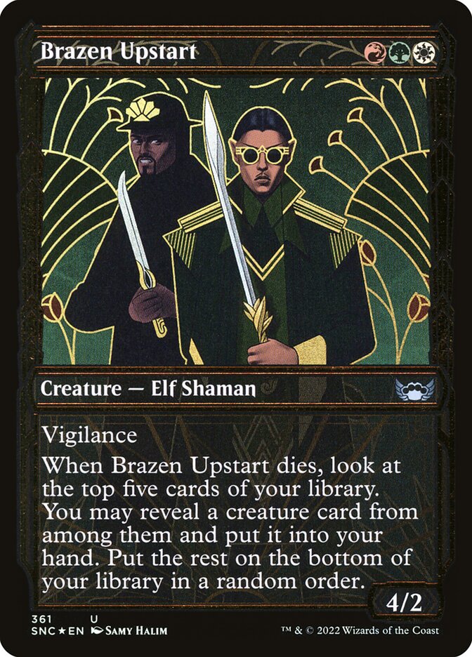 Novato Descarado / Brazen Upstart - Magic: The Gathering - MoxLand