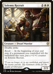 Recruta Solene / Solemn Recruit - Magic: The Gathering - MoxLand