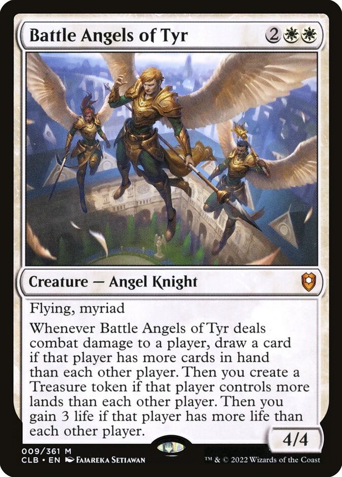 Anjos de Batalha de Tyr / Battle Angels of Tyr - Magic: The Gathering - MoxLand