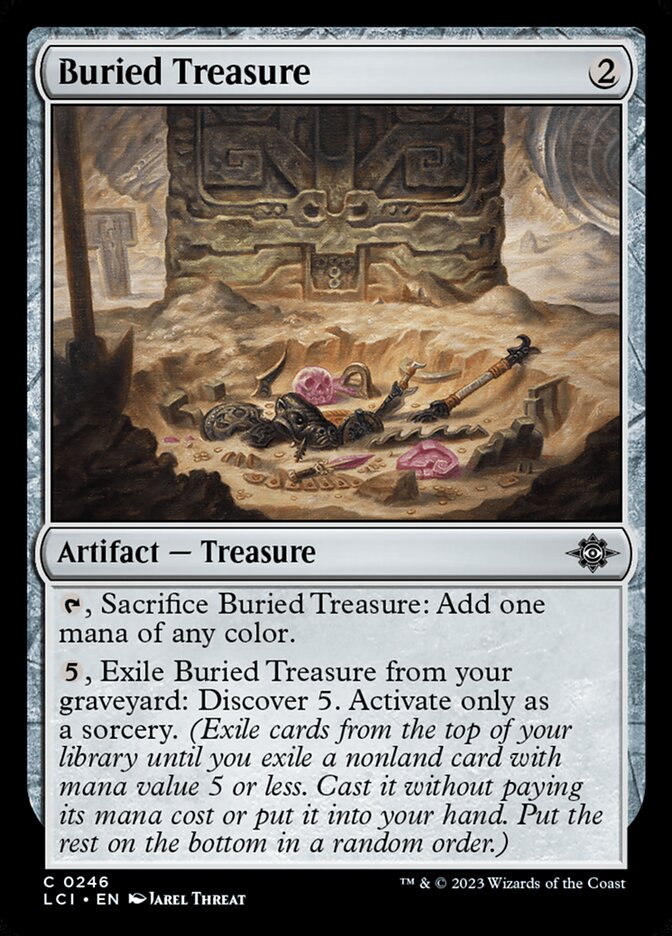 Tesouro Enterrado / Buried Treasure - Magic: The Gathering - MoxLand