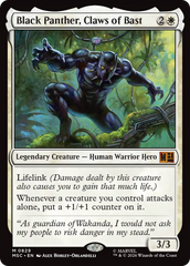 Black Panther, Claws of Bast - Magic: The Gathering - MoxLand