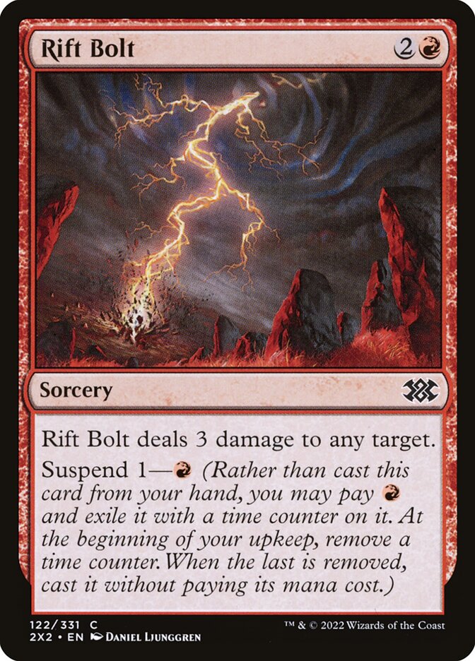 Raio da Fenda / Rift Bolt - Magic: The Gathering - MoxLand