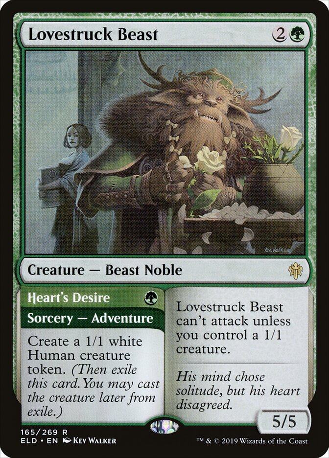 Fera Apaixonada / Lovestruck Beast - Magic: The Gathering - MoxLand