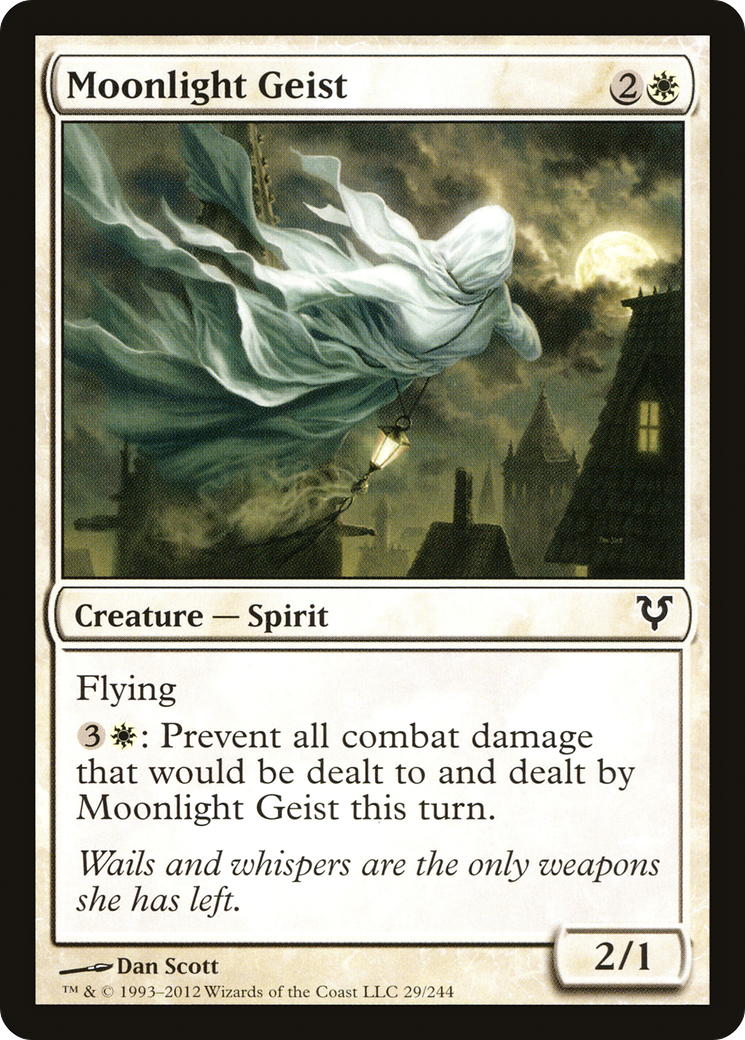 Geist do Luar / Moonlight Geist - Magic: The Gathering - MoxLand