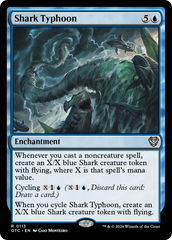 Tufão de Tubarões / Shark Typhoon - Magic: The Gathering - MoxLand