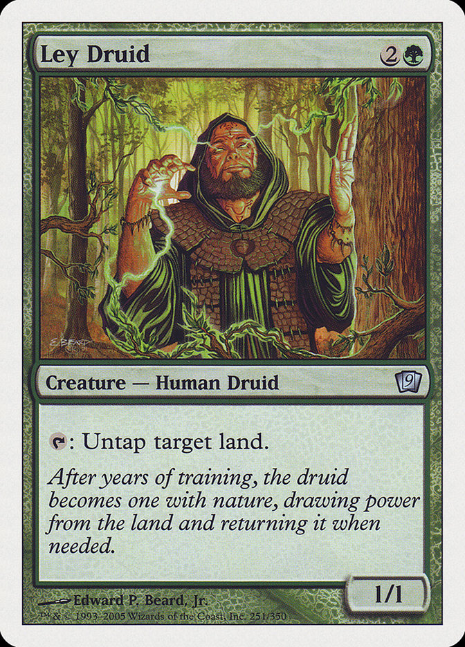Druida da Pradaria / Ley Druid - Magic: The Gathering - MoxLand