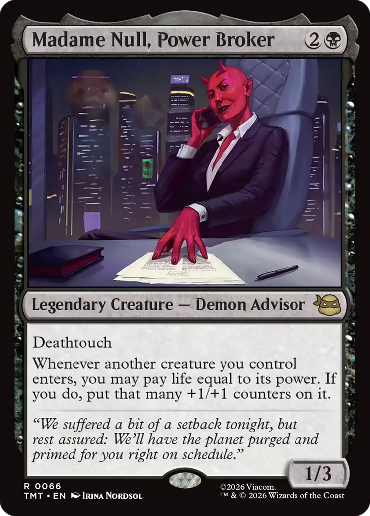 Madame Null, Power Broker - Magic: The Gathering - MoxLand