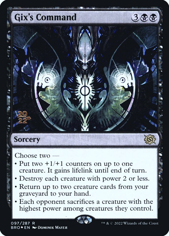 Comando de Gix / Gix's Command - Magic: The Gathering - MoxLand