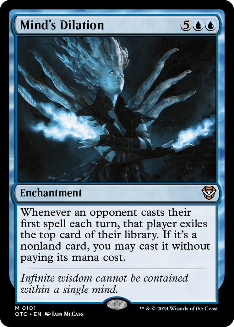 Dilatação da Mente / Mind's Dilation - Magic: The Gathering - MoxLand