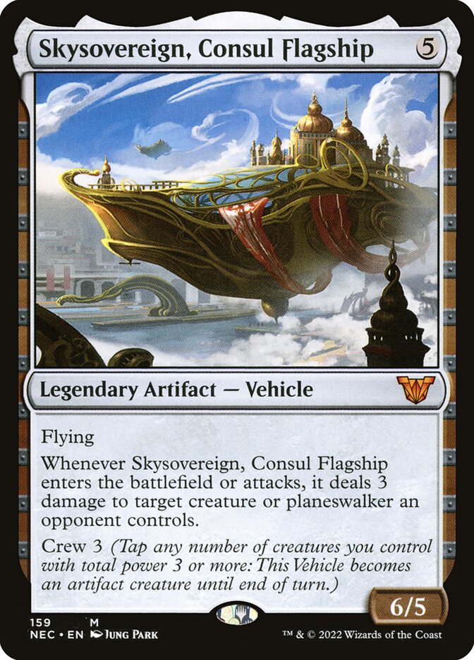 Soberana Celeste, Capitânia do Cônsul / Skysovereign, Consul Flagship - Magic: The Gathering - MoxLand