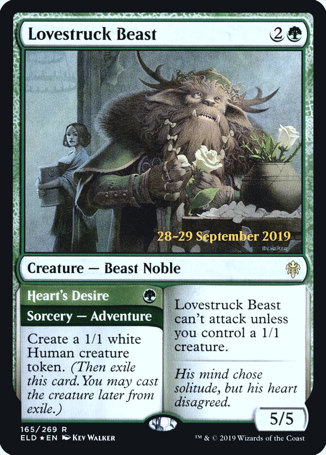 Fera Apaixonada / Lovestruck Beast - Magic: The Gathering - MoxLand