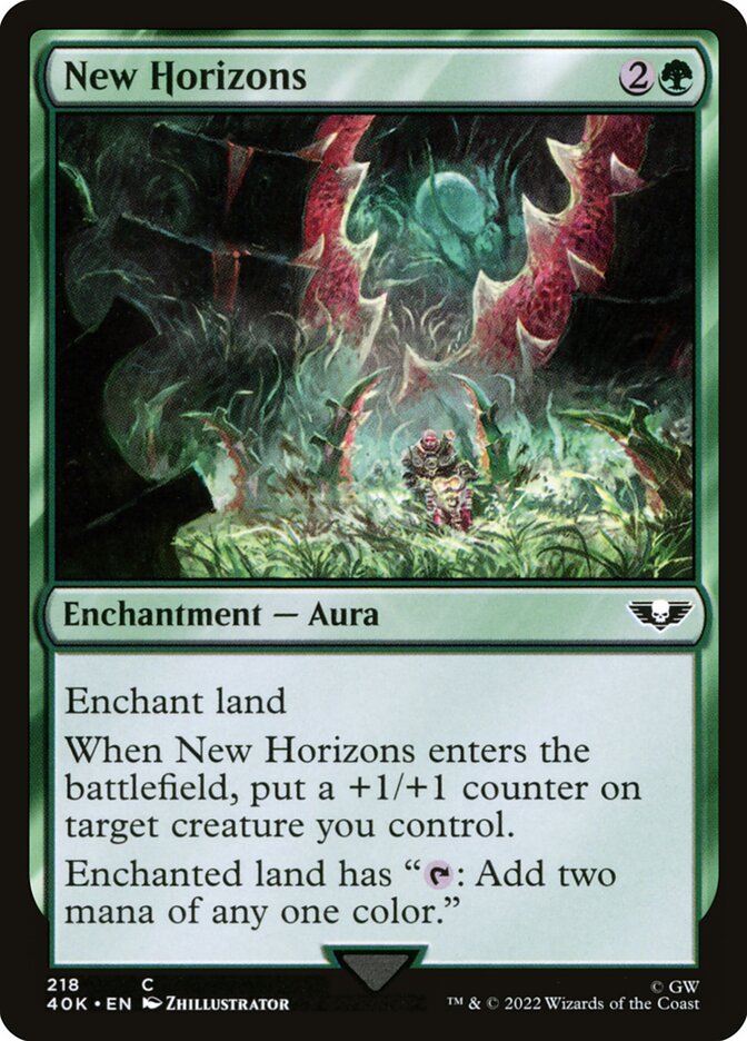 Novos Horizontes / New Horizons - Magic: The Gathering - MoxLand